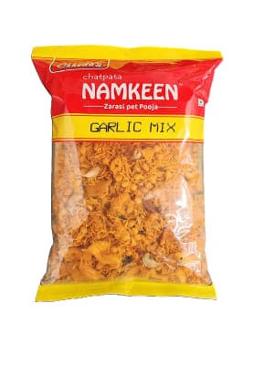 Chheda's Chatpata Namkeen Garlic Sev 400GM