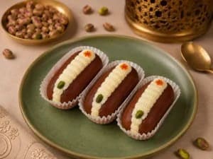 Punjabi Cham Cham Brown Long Stuffed 1Kg